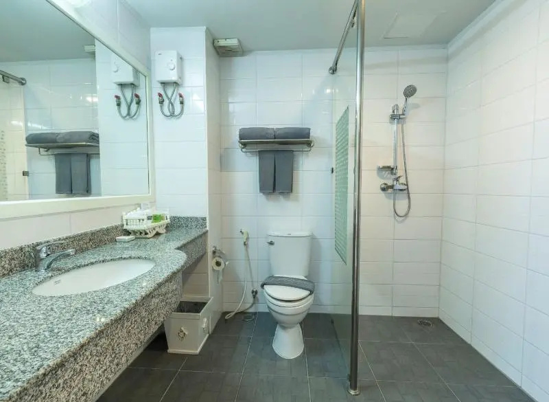 Deluxe Double room with balcony and with pool view (full double bed)