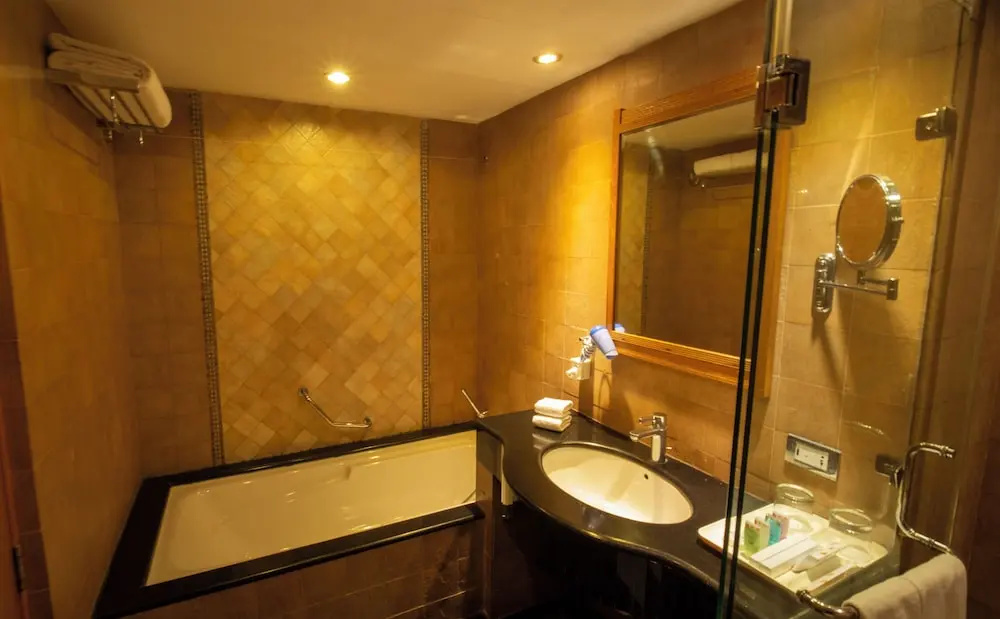 Standard Double room with balcony and with garden view (twin beds)