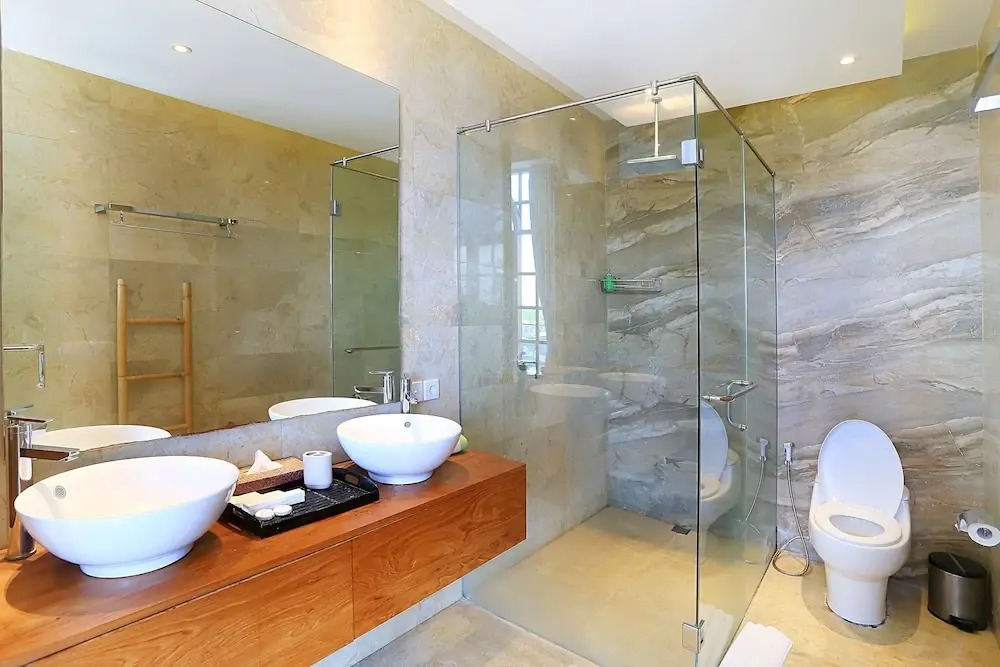 Двухместная студия двуспальная кровать в Canggu Rooftop Villas