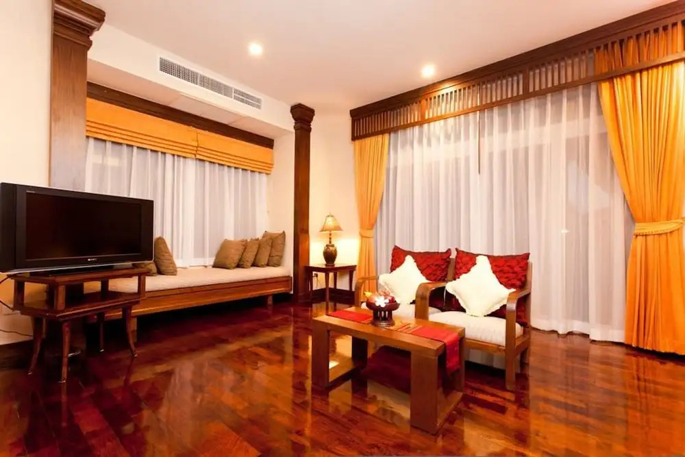 Двухместная вилла Deluxe двуспальная кровать в Sibsan Resort & Spa Maeteang