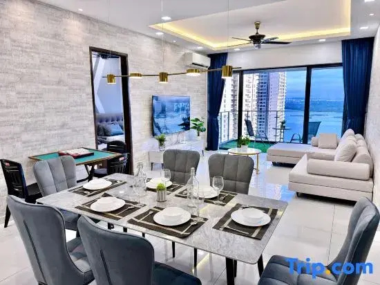 Full Sea View Country Garden Danga Bay 11-13pax