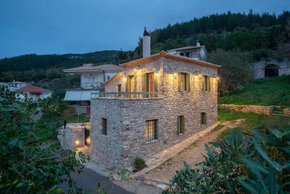 Kyparissia Aries Stone Maisonette Panoramic Views