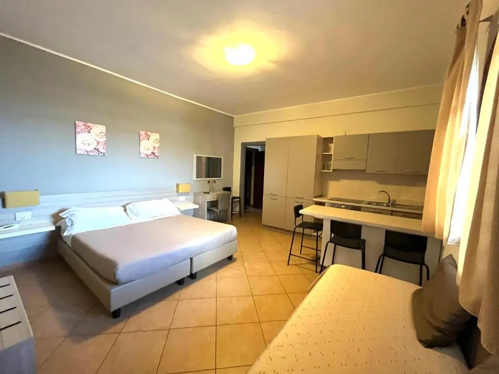 Standard Quadruple room with balcony