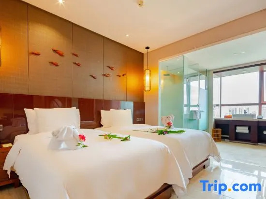 Executive Double Suite with view twin beds