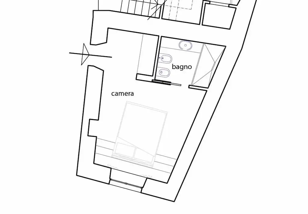 Standard Double room with balcony (full double bed)