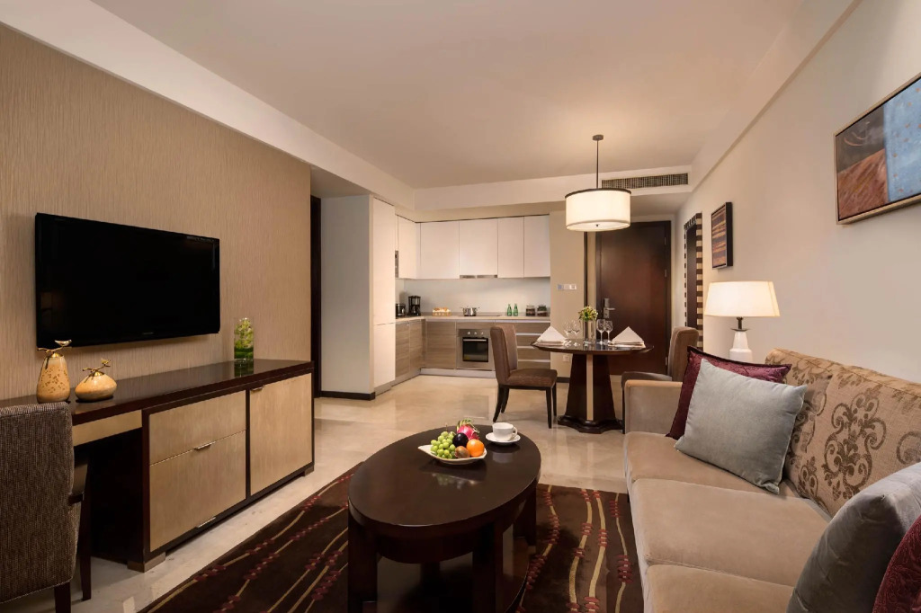 雙人床的兩臥室行政套房