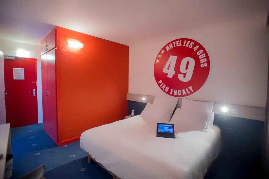 Hôtel Les 4 Ours - Chambres
