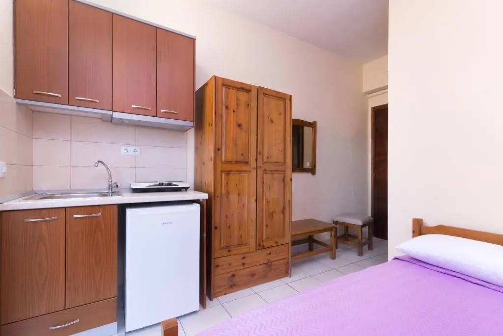 Studio with balcony