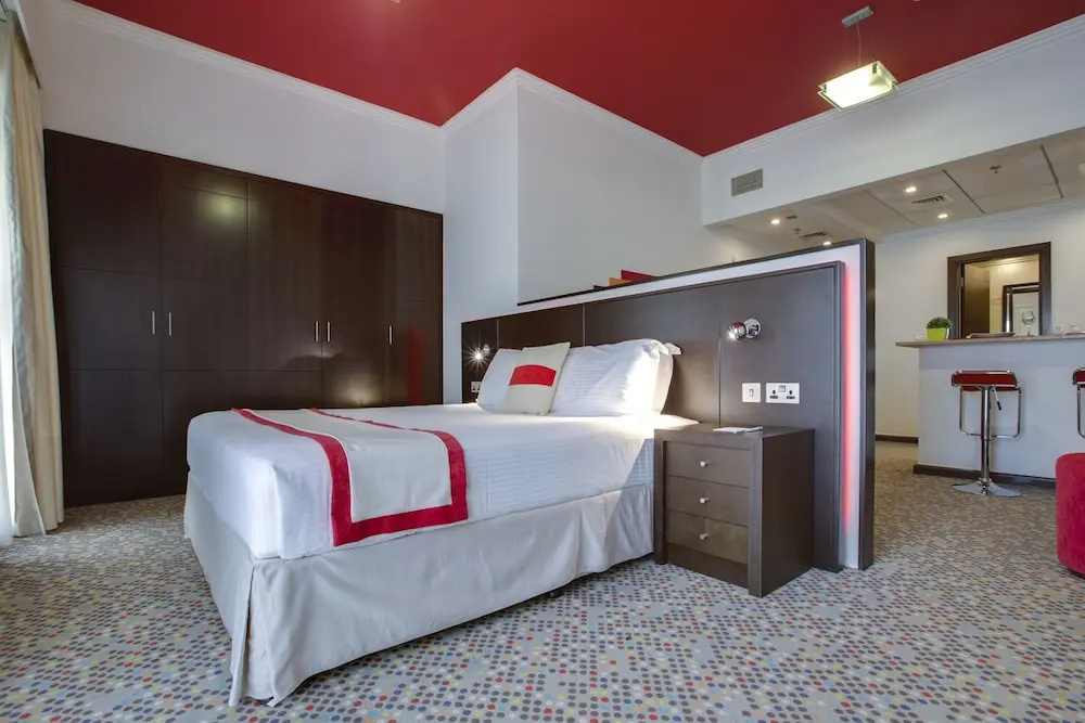 Двухместные Студио Апартаменты (двуспальная кровать) в Mena Aparthotel Albarsha