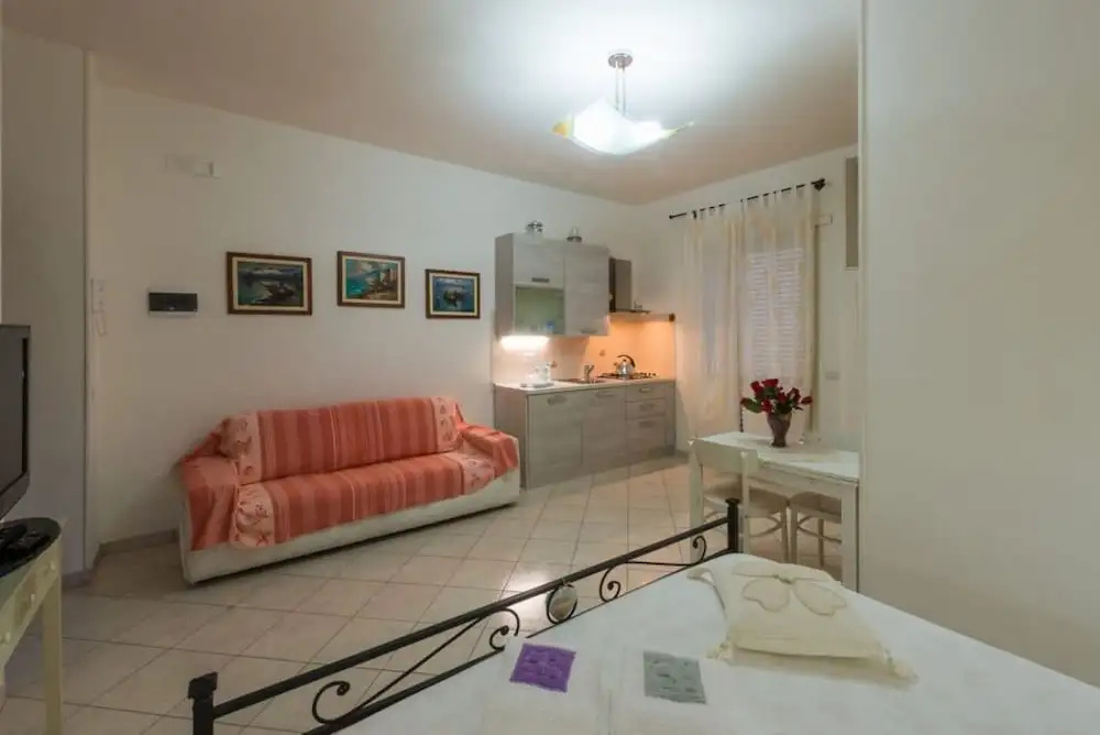 Studio with balcony