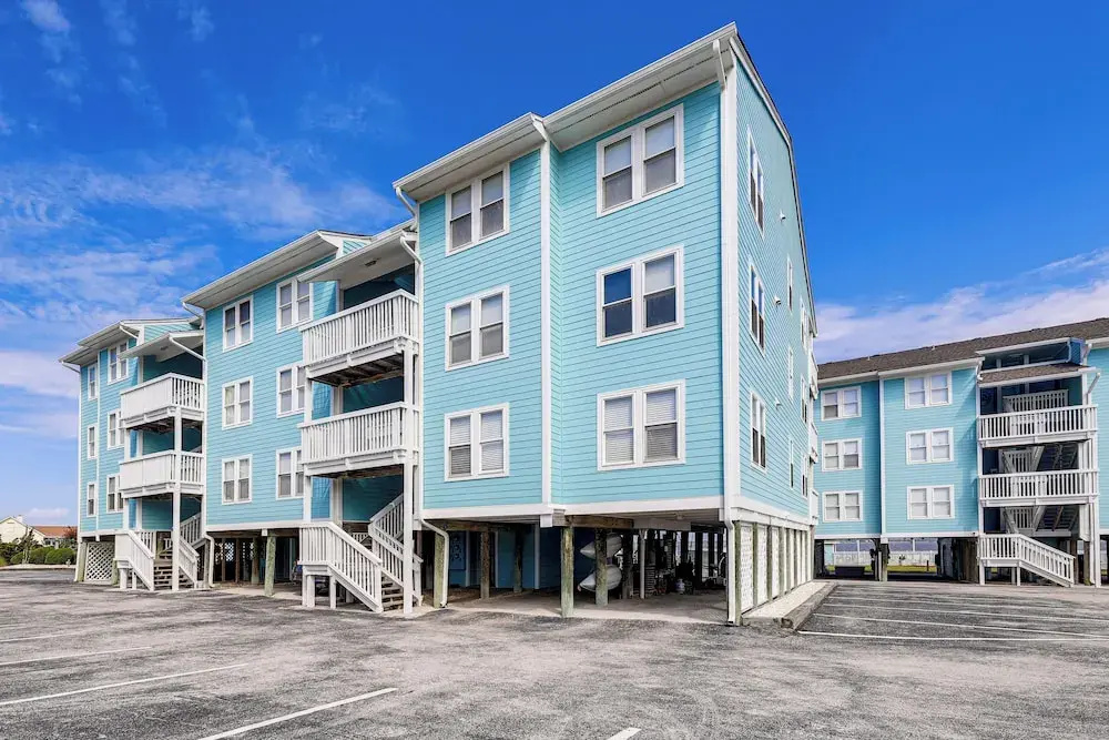Marina Views, Walk to Beach: Atlantic Beach Condo!