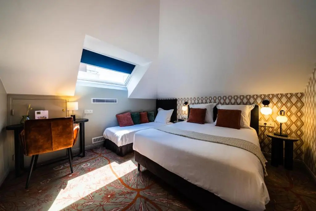 Hôtel Paulette Rouen centre NOUVEAU - Chambres