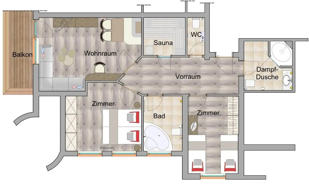 HELD - Hotel & SPA - Chambres