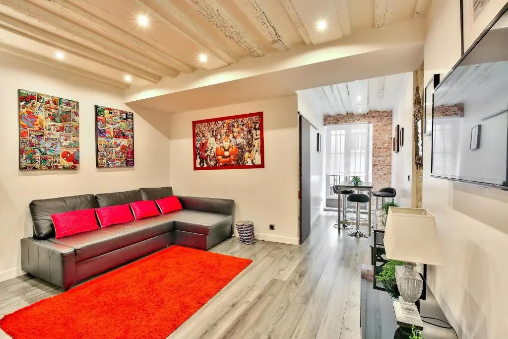 15 - Atelier Montorgueil Super Heros - Chambres