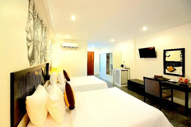 La Residence Blanc D' Angkor - Chambres