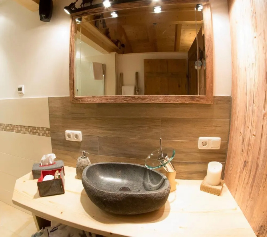 Luxury Double Chalet with mountain view (full double bed)