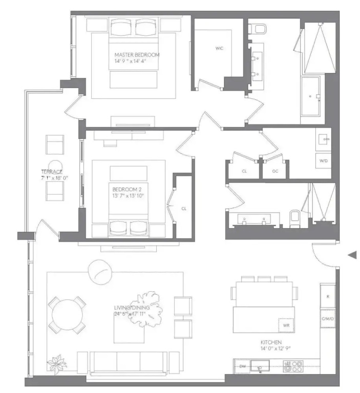 2 2 City View Penthouse Ph1615