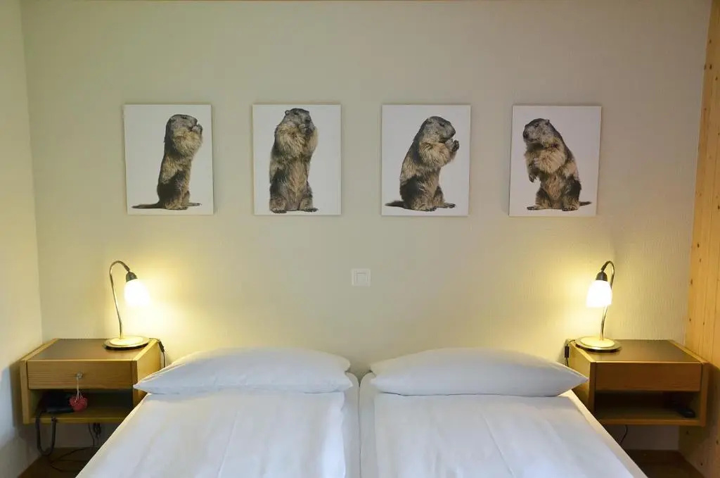 Hotel Garni Hostatt - Chambres
