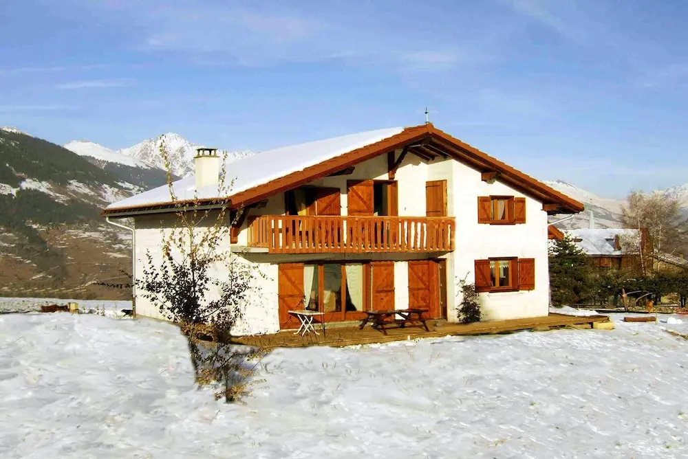 Chalet with 5 Bedrooms in Aime la Plagne, with Wonderful Mountain View, Furnished Garden And Wifi - 1 Km From the Slopes