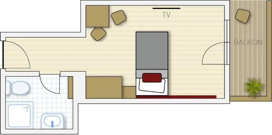 Gasthof Edelwei - Chambres