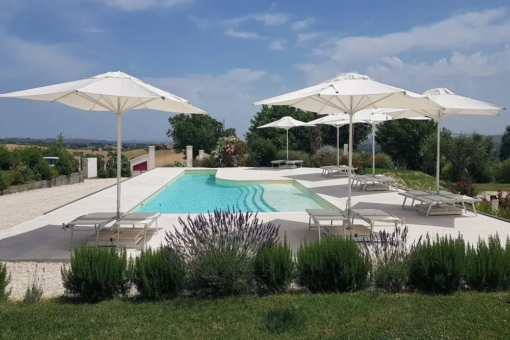Manor in Marche With Pool & Adriatic Views