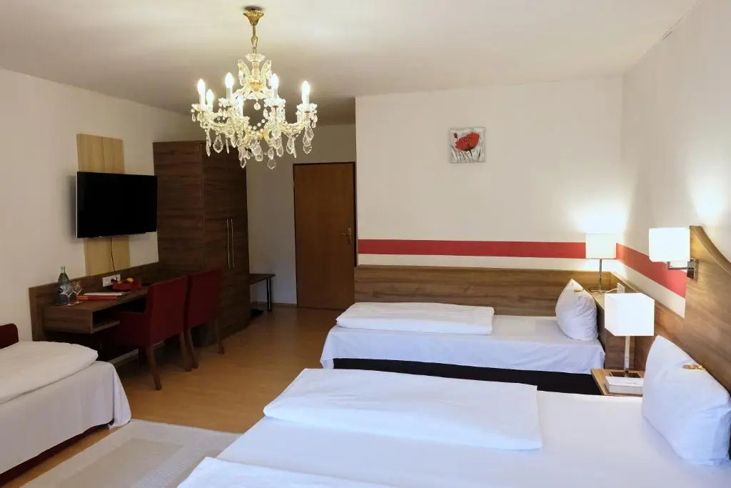 Romantica Hotel Blauer Hecht - Chambres