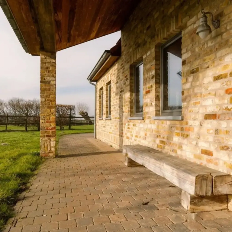 Rustic Family Holiday Home for up to 8 People Located in the Green of the Countryside