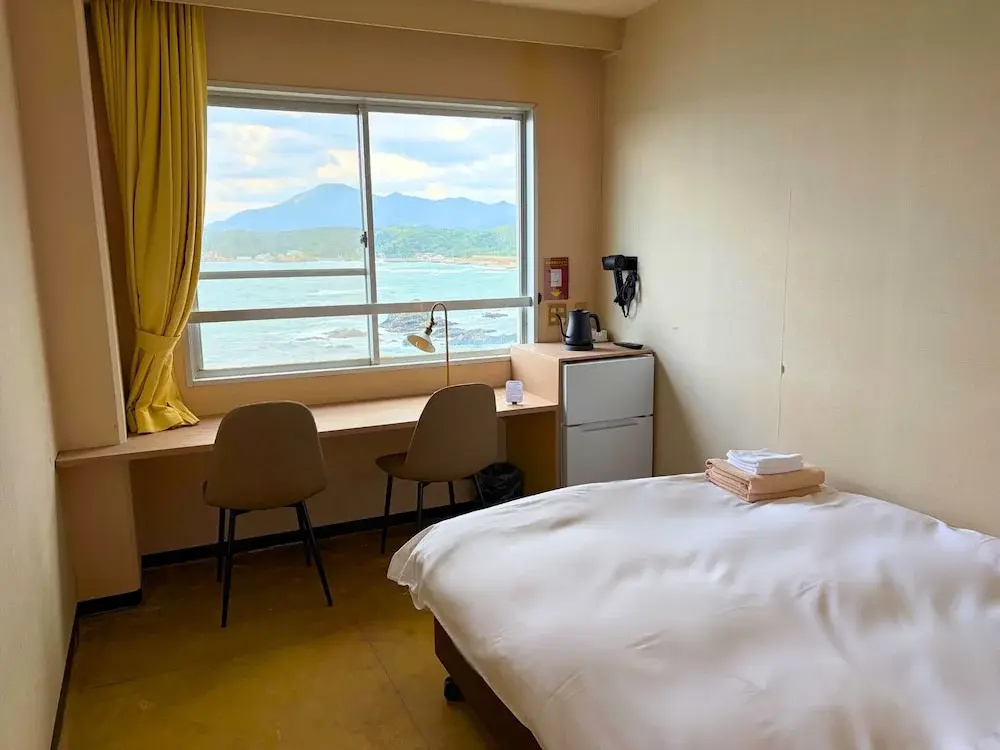 Standard Double room with ocean view (full double bed)