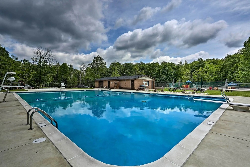 Waterfront Pocono Lake Home w/ Private Dock!