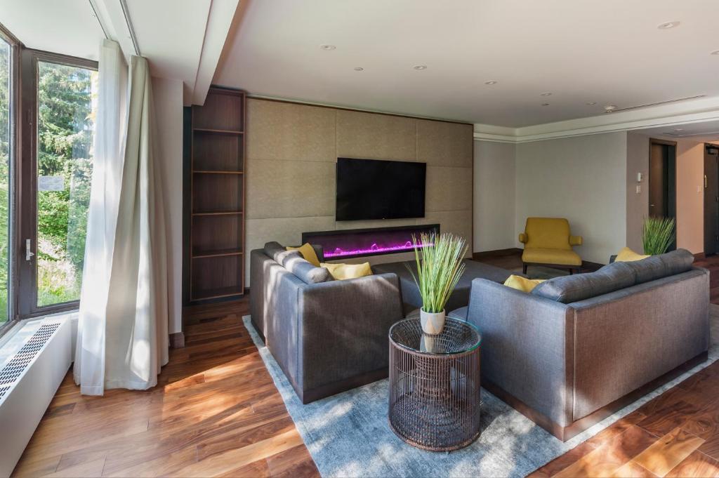 Двухместный люкс Presidential в Hotel Bonaventure Montreal