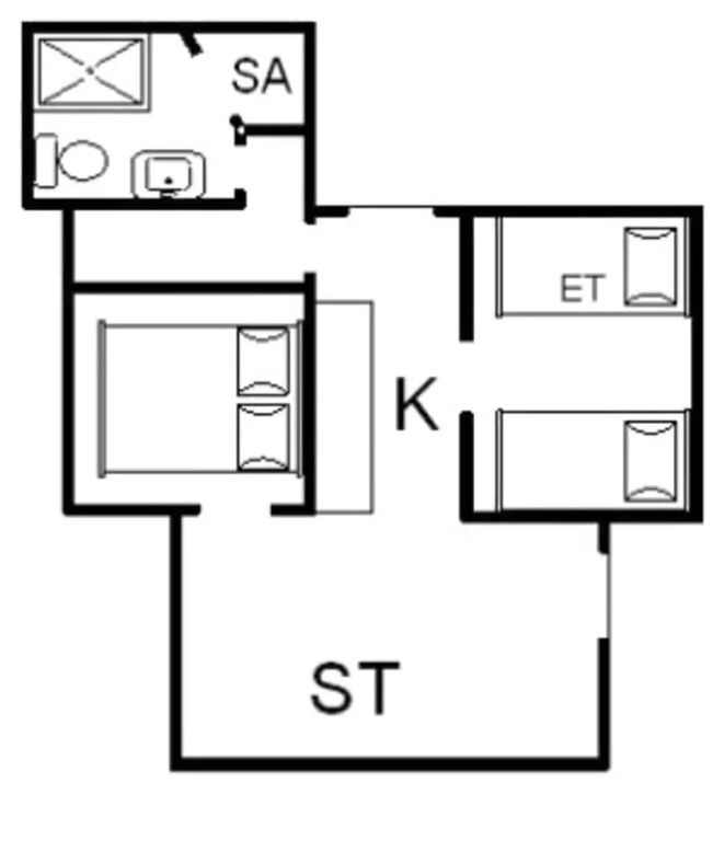5 Person Holiday Home in Fano