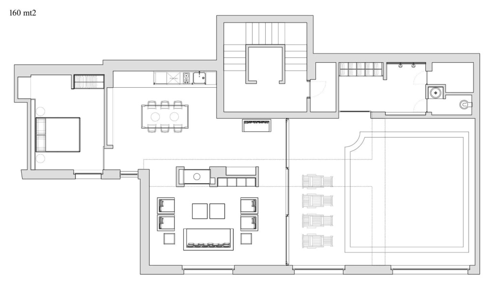 SUITE & POOL-Como Apartment-160 mt-Private Indoor Swimming-Pool