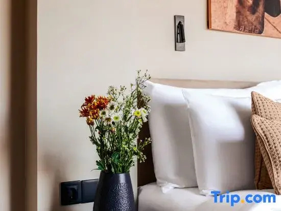 Double Suite with balcony and with city view (twin beds)