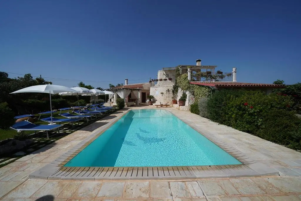 Apartment with pool view