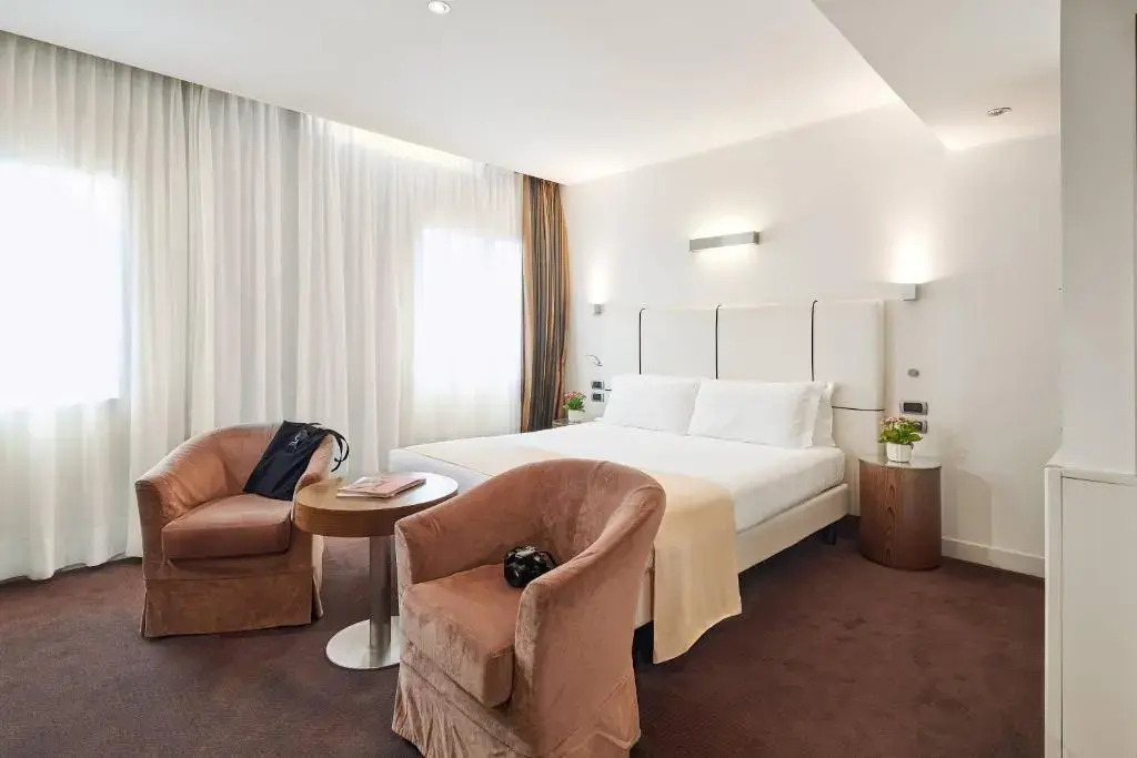 Двухместный номер Deluxe двуспальная кровать в Hotel Plaza Venice