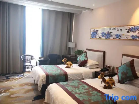 Двухместный номер Standard с видом на канал 2 отдельные кровати в Dunhuang Hanhua International Hotel