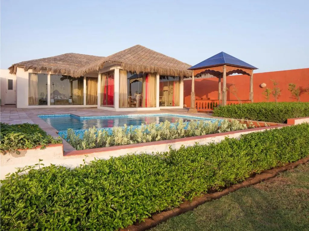 Villa with garden view