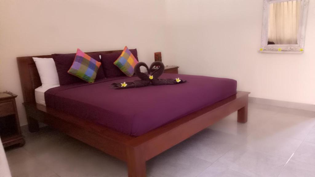 Двухместный номер Standard с красивым видом из окна двуспальная кровать в Krisda Ubud Guest House