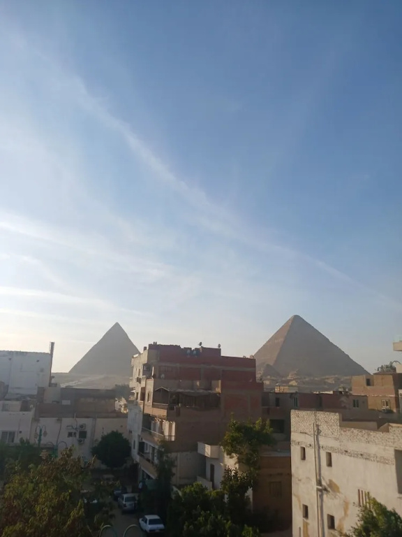 Pyramids home stay view