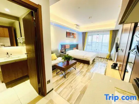 Номер Deluxe в Sheraton Hotel (Zhengzhou 270 Wanda Zhengshang Yujianmingzhu Branch)