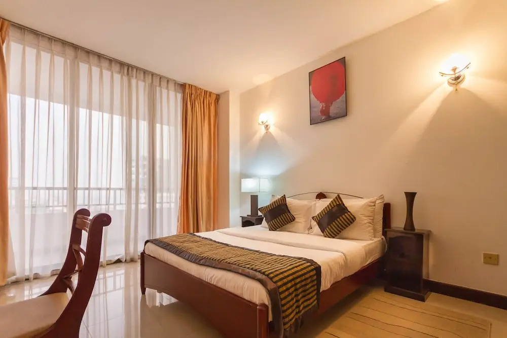 3 Bedrooms Luxury Double Apartment with sea view twin beds