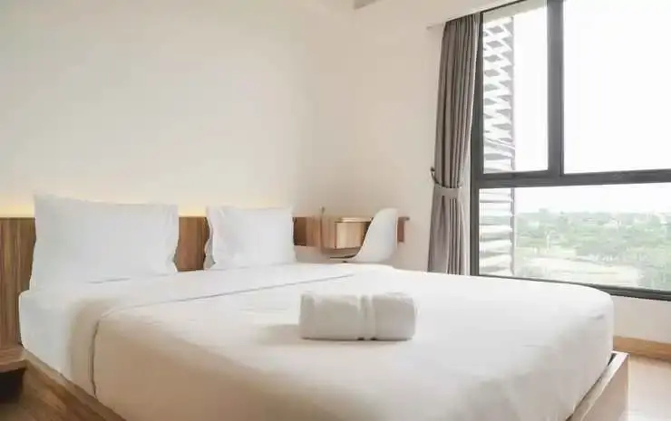 Fully Furnished 2BR at Sky House BSD Apartment By Travelio