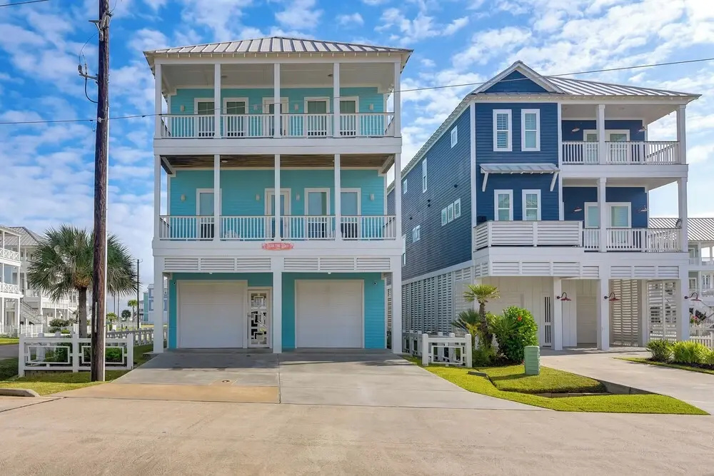 Walk to Galveston Beach: Family Gem w/ Balconies!