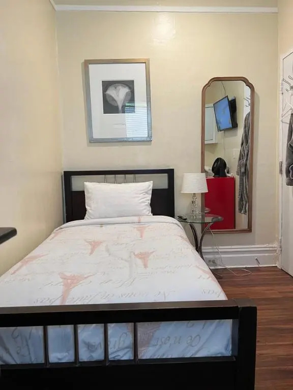 Single room with garden view