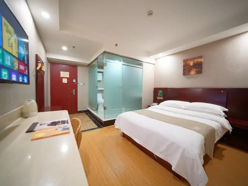 GreenTree Inn Shanghai Baoshan Yanghang Shuichan Road Hotel - Chambres