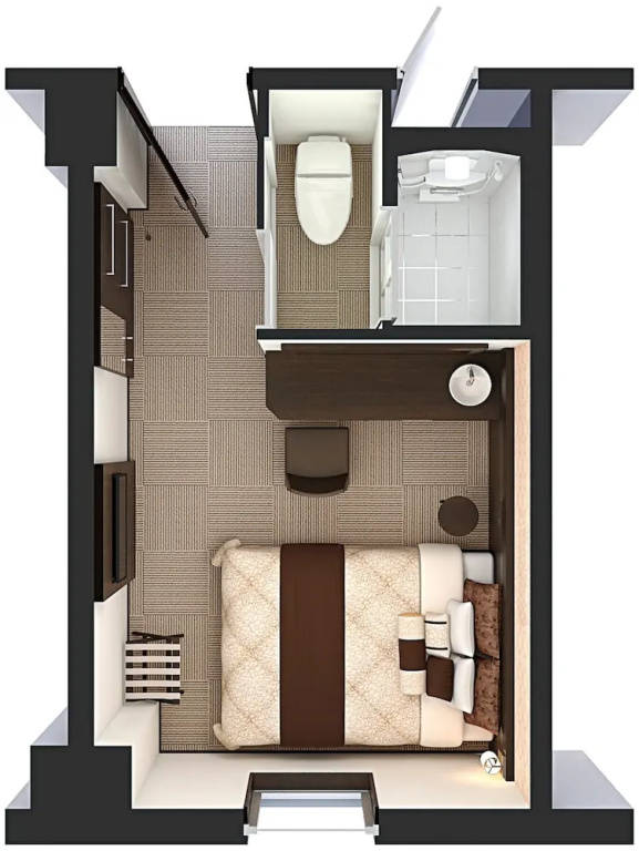 Kuretake Inn Premium Shizuokaekimae - Chambres