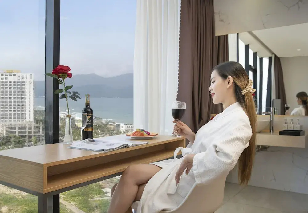Executive room with partial sea view