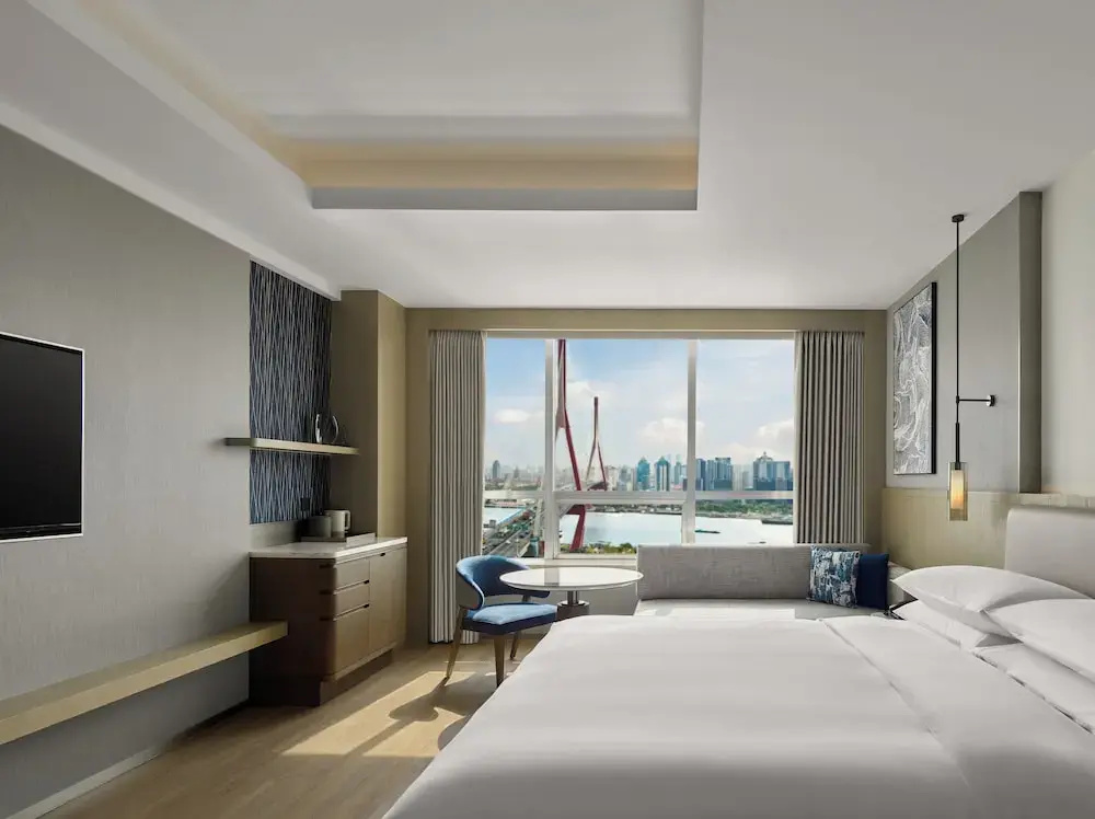 Shanghai Marriott Hotel Yangpu Riverside - Chambres