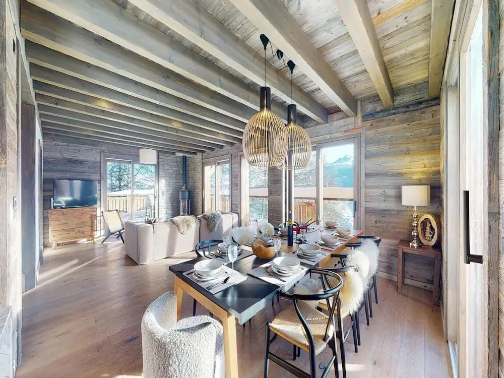 Cosy Chalet in Vex With Balcony