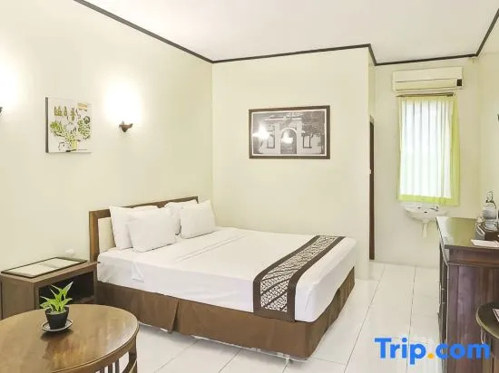 Superior Double room with balcony and with garden view (full double bed)